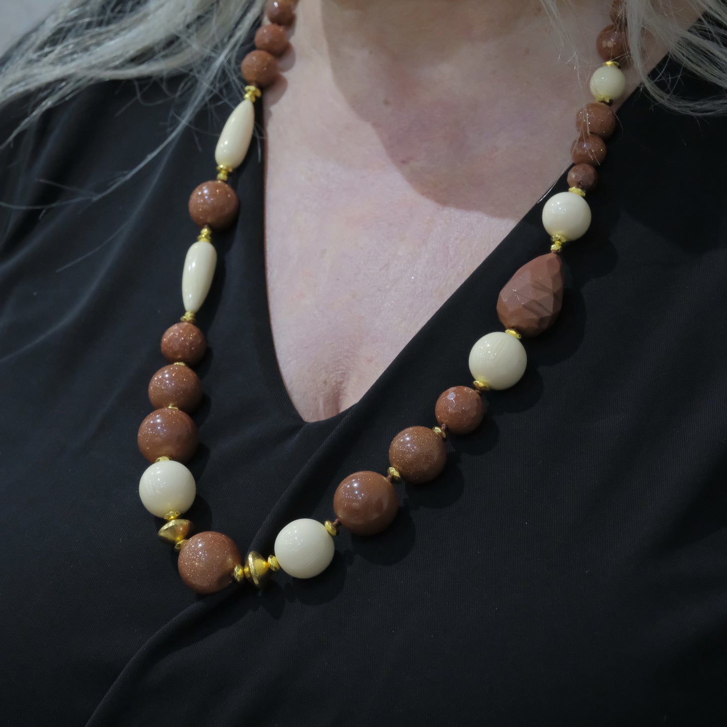 Collana di pietre dure