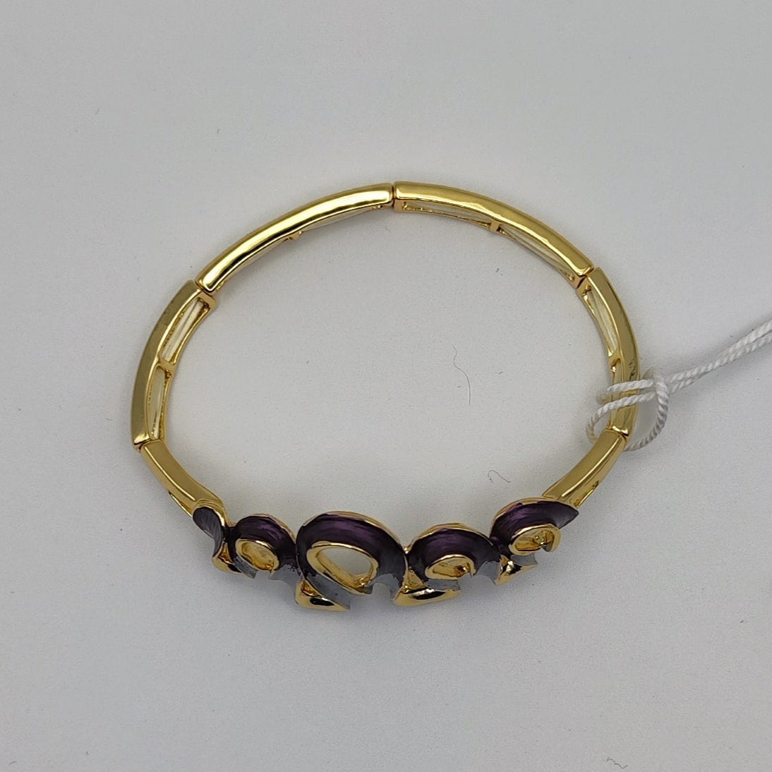 Bracciale elastico in acciaio smaltato