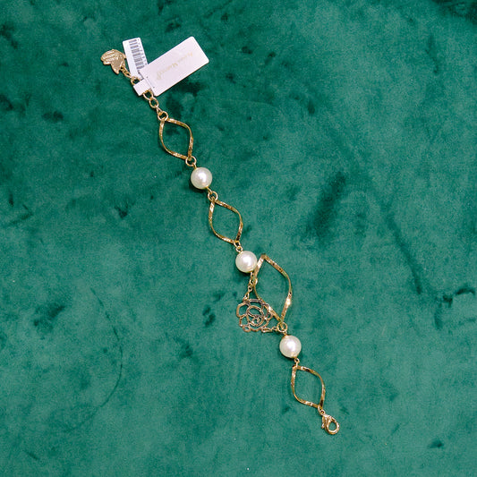 Bracciale in acciaio e pietre dure